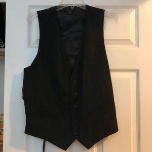 MENS | PINSTRIPED SUIT VEST